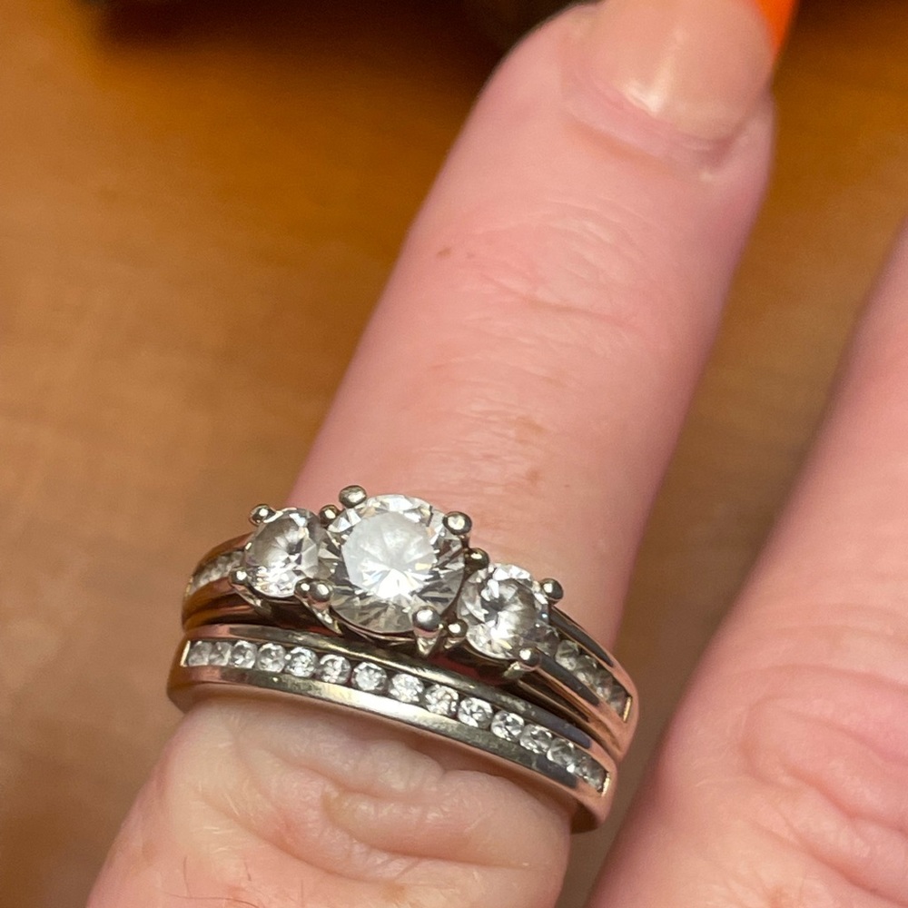 Wedding band set!